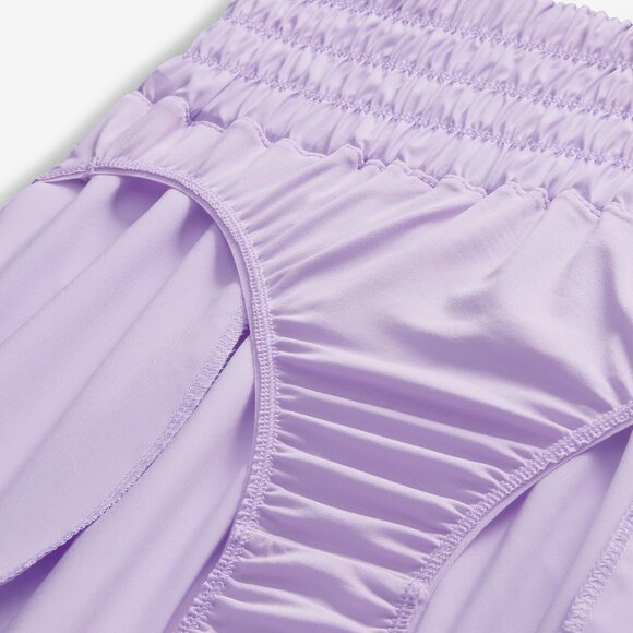 Nike Women's One Dri-FIT Ultra High-Waisted 3" Brief-Lined Shorts - Picture 3 of 11